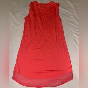 Athleta Coral Sleeveless Dress‎
